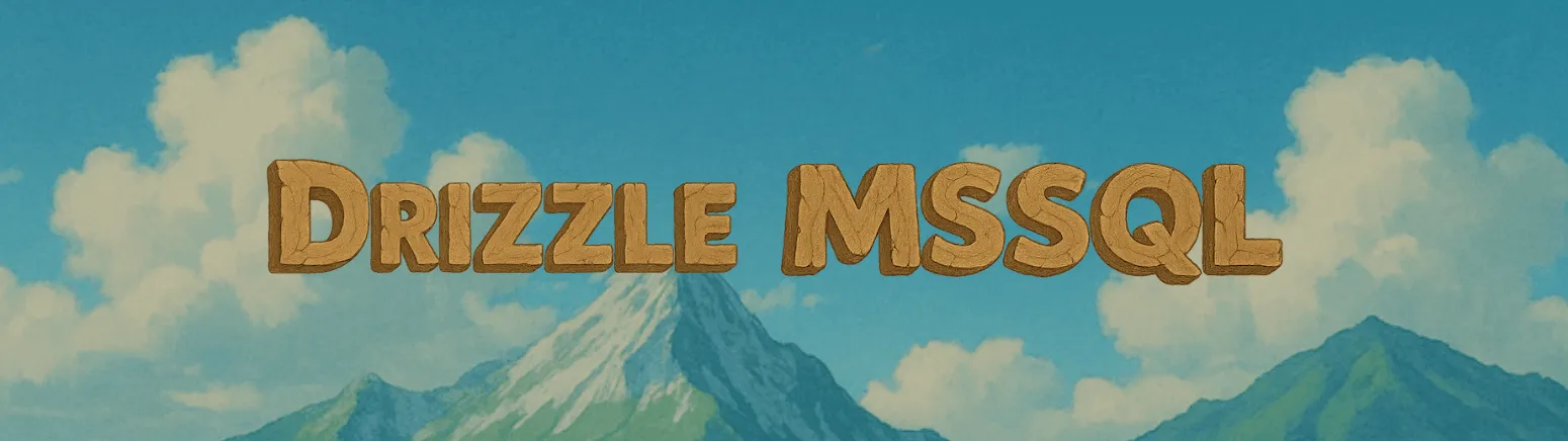 MSSQL Drizzle
